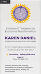 Mobile Screenshot of emotional-transformation.com.au